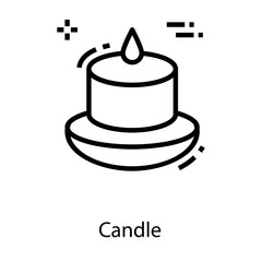  Burning Candle Vector 