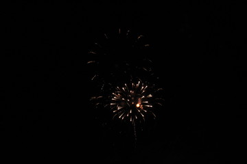 Obraz premium Feux d'artifice du festival de la Loire Orléans