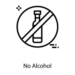  No Alcohol Sign 