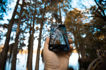 man holding smartphone 