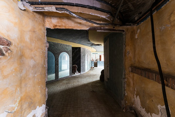 An abandoned discotheque somewhere in Italy