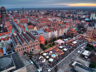 christmas market in gdansk © Jurand