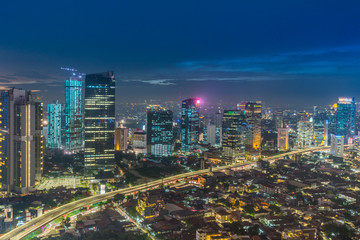 Fototapeta na wymiar Jakarta 