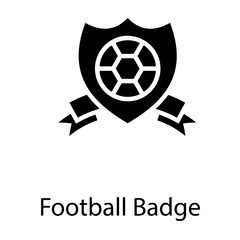 Fototapeta premium Football Badge Vector 