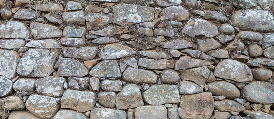 panoramic natural wall stone background texture 