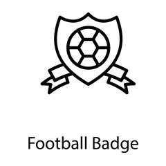  Football Badge Vector 