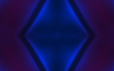 Dark abstract futuristic background. Neon lines glow. Neon lines, shapes. Multi-colored glow, blurry lights, bokeh. Empty stage background