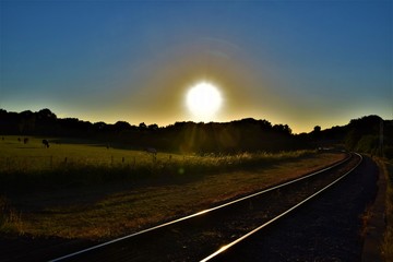 Sun And Tracks