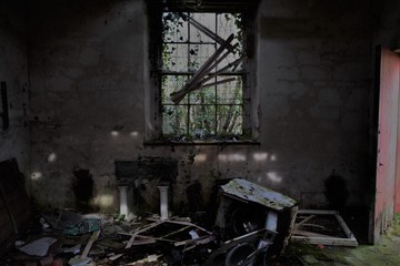 abandoned window