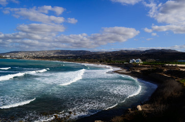 view of the beach