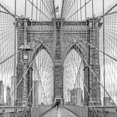 stunning views of the Brooklyn Bridge , New York City