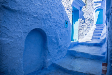 The blue city of Chefchaouen, Morocco