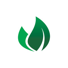 color group leaf logo design