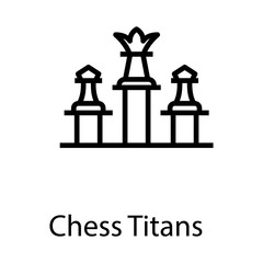  Chess Titans Vector 