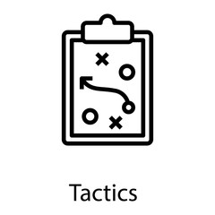  Tactics Line Vector 