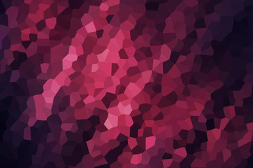 Polygonal background with different geometric figures. Template for your design, banner, flyer, business card, poster, wallpaper, brochure