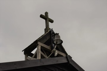old wooden cross