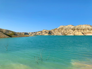 Fototapeta premium Paisaje Lunar, Librilla, España