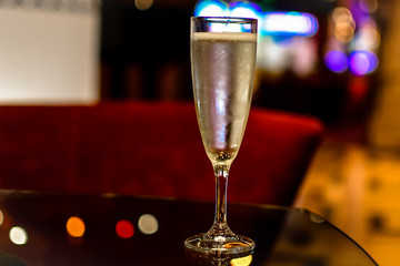 Flûte de champagne.