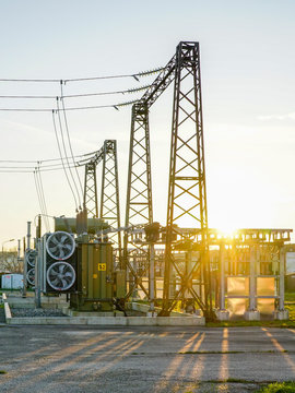 Electricity and power generation industry electric power transformation substation