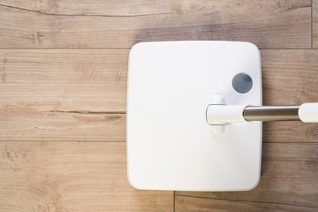 New white modern electric mop