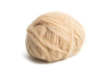 sheep yarn isolated