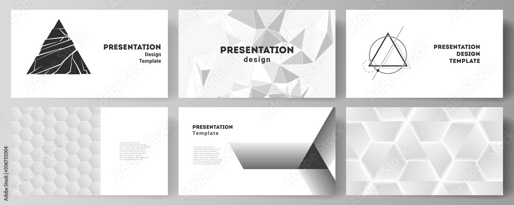 Poster the minimalistic abstract vector illustration layout of the presentation slides design business temp