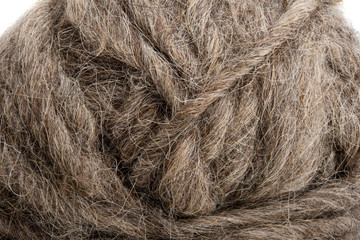 sheep yarn isolated