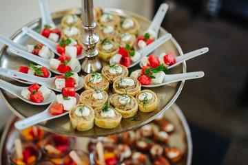 appetizers at a party