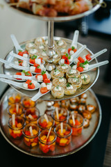 appetizers at a party