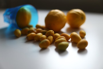 Lemon and mini orange from asia