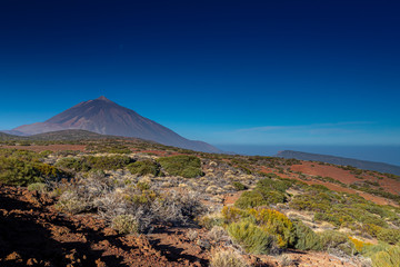 View of the Volcano El Teide in Tenerife, Canary Islands, Spain