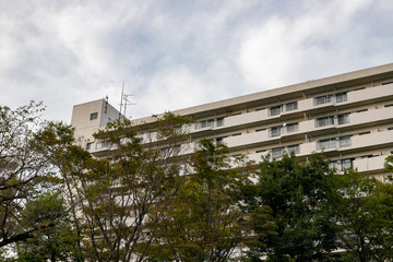 東京都八王子市にある団地　東京都八王子市　日本