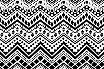 Vector ethnic pattern. Hand drawn background