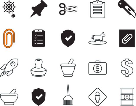 Clip Vector Icon Set Such As: Pay, Flame, Chemical, Plan, Net, Man, Project, Usd, Gasoline, Mail, Customer, Innovation, Tattoo, Drum, Checkout, Bull, Circle, Trip, Animal, Hairdresser, Hairstyle
