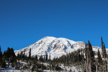 winter in the mountains