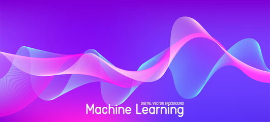 Falling Particles Distressed Purple Vector. 3D Fluid Shapes Layout. Big 