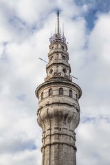 Beyazit tower historic landmark in Istanbul, Turkey