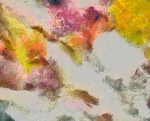Abstract grunge texture background. Stock abstraction art on canvas. Realistic digital painting. Amazing simple design pattern for backdrop. Beauty HD wallpaper. Dry oil brushstrokes on canvas.