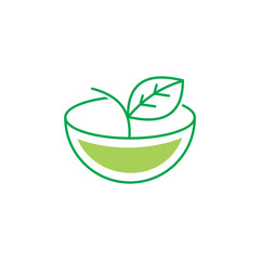 green leaf tea logo design