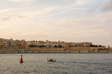 View at Valletta from the Grand Harbor 