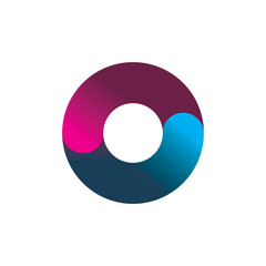 circle balance color logo design