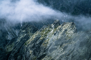 Mountain Sharp Edge, Rysy, Slovakia