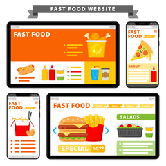 fast food website