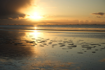 Sonnenuntergang Nordsee