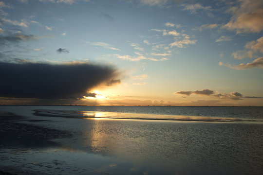 Sonnenuntergang Nordsee © Kamzoom