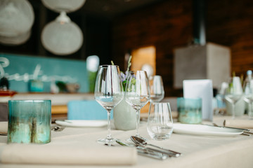 table arrangement at an event