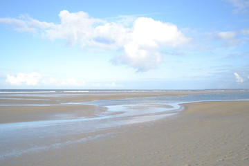 Meereswellen, Himmel, onne und Wolken, Schatten und Licht