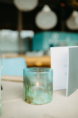 decoration at a wedding