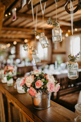 decoration at a wedding